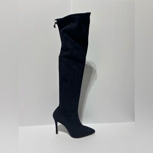Beautiisoles By Robyn Schreiber Women’s Navy Over The Knee Boots, Size 7 M